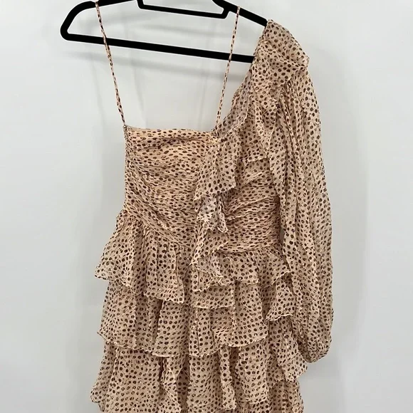 ❌SOLD❌ Ulla Johnson Hazel Gown in Leopard Ikat Dot - Picture 9 of 15